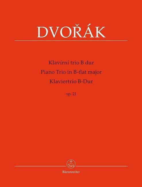 Cover for Dvorák · Klaviertrio, Partitur, Stimmen (Bok)