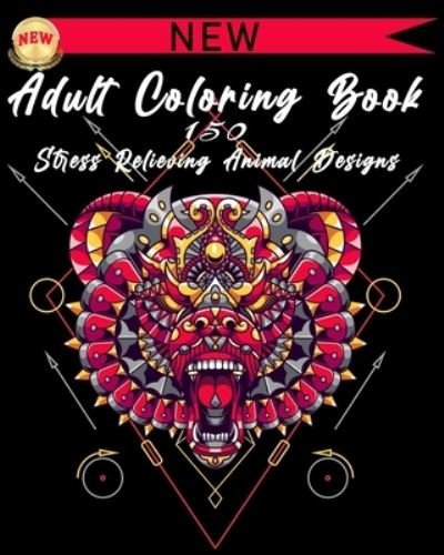 Adult Coloring Book - Maokep Books - Kirjat - Independently Published - 9798593360298 - maanantai 11. tammikuuta 2021