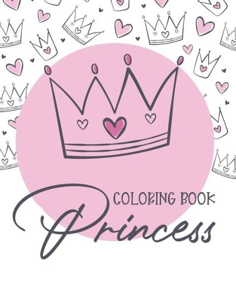 Cover for Funtime Press · Coloring Book Princess (Paperback Bog) (2020)