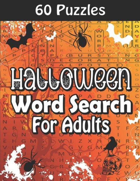 Halloween Word Search For Adults - Kr Gamerinpaper Publishing - Livros - Independently Published - 9798692724298 - 1 de outubro de 2020