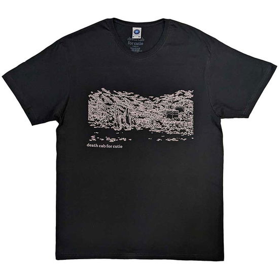 Cover for Death Cab for Cutie · Death Cab for Cutie Unisex T-Shirt: Acoustic (Charcoal Grey) (T-shirt)