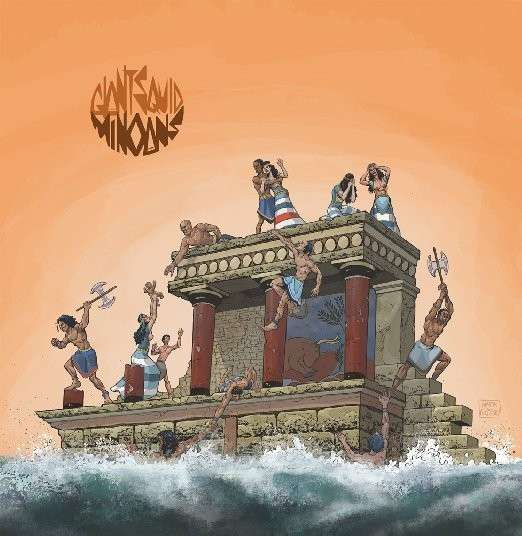 Cover for Giant Squid · Minoans (LP) (2015)