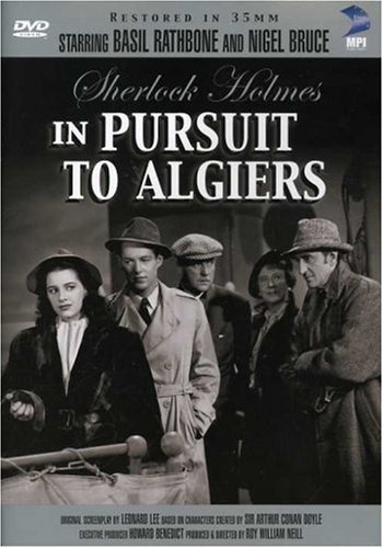 Cover for Sherlock Holmes: Pursuit to Algiers (DVD) (2004)