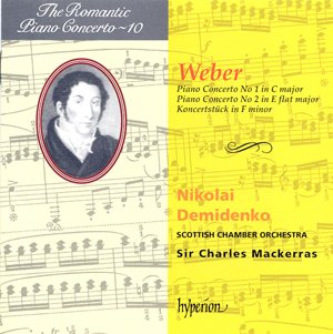 Weber Piano Concertos - Nikolai Demidenko Charles Mac - Música - HYPERION - 0034571167299 - 24 de abril de 1995