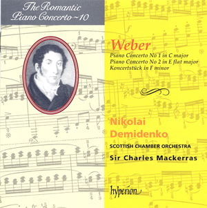 Weber Piano Concertos - Nikolai Demidenko Charles Mac - Musik - HYPERION - 0034571167299 - 24. april 1995