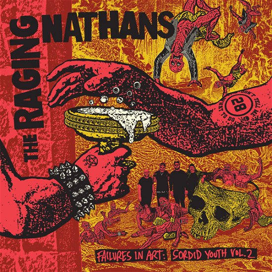 Cover for Raging Nathans · Failures in Art: Sordid Youth Vol. 2 (LP) (2022)