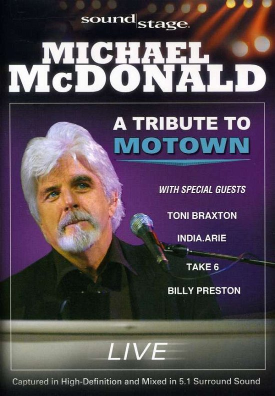 Mcdonald;michael Soundstage  a Tribute - Michael Mcdonald - Film - KOC - 0741952668299 - 19. maj 2009