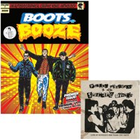 Cover for Boots-n-booze · Comic with Swingin' Utters 7 Inch (Bok) (2020)