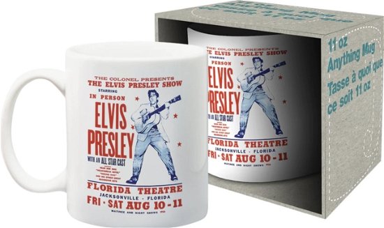 Cover for Elvis Presley · Elvis - Live 11Oz Boxed Mug (Tasse)