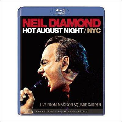 Cover for Neil Diamond · Hot August Night -brdvd- (Blu-ray/DVD) (2010)