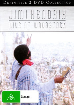 Cover for The Jimi Hendrix Experience · Jimi Hendrix-live at Woodstock (DVD)