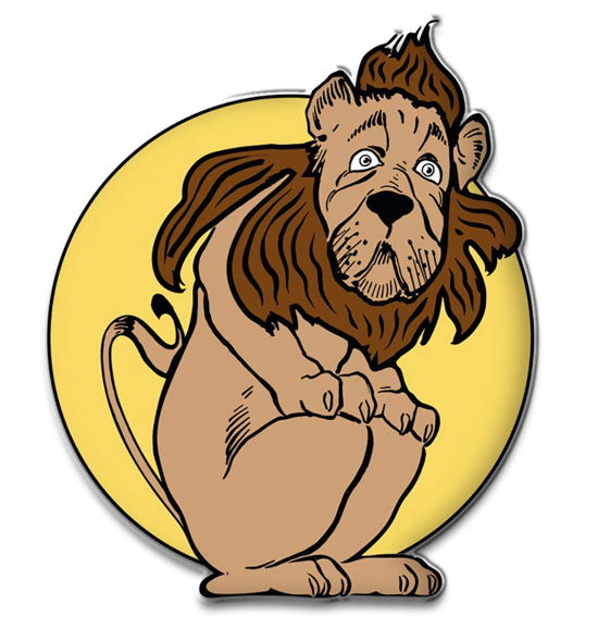 Lion Enamel Pin -  - Merchandise - BRITISH LIBRARY GIFT - 1000000218299 - 18. Juni 2021