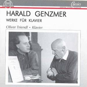 Cover for Genzmer / Triendl,oliver · Piano Works (CD) (1998)