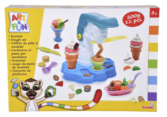 Cover for Art &amp; Fun · Dough Set Ice Cream Station (106324619) (Zabawki)