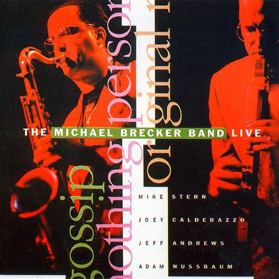 Cover for Michael -band- Brecker · Live 1989 (CD) (2008)