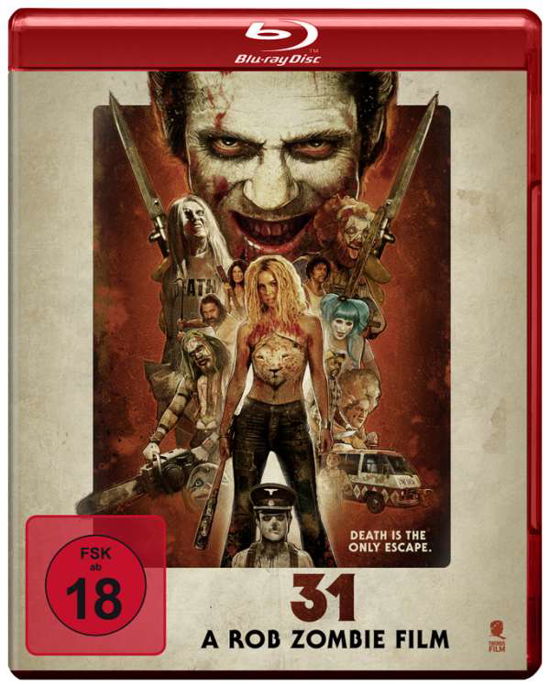 Cover for Rob Zombie · 31 - A Rob Zombie Film - Uncut (Blu-Ray) (2017)