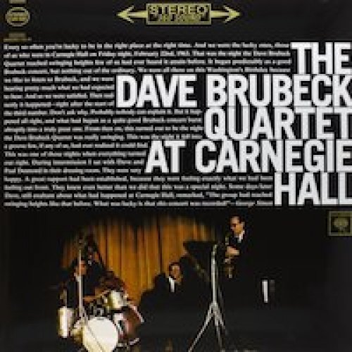 Cover for Dave Brubeck Quartet · At Carnegie Hall (LP) [Speakers Corner edition] (2013)