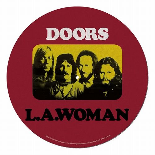 Cover for The Doors · The Doors L.A. Woman Slipmat (Vinyltilbehør)
