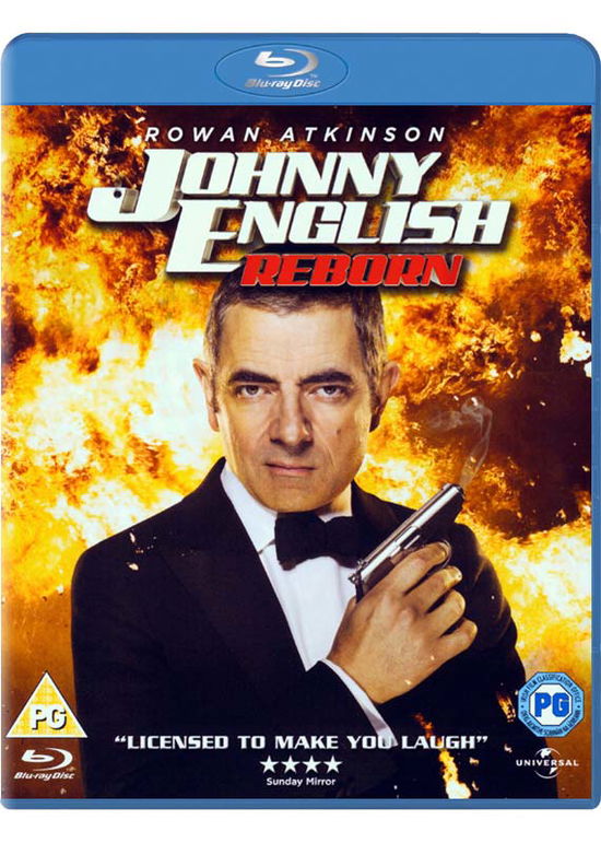 Cover for Johnny English - Reborn (Blu-ray) (2012)