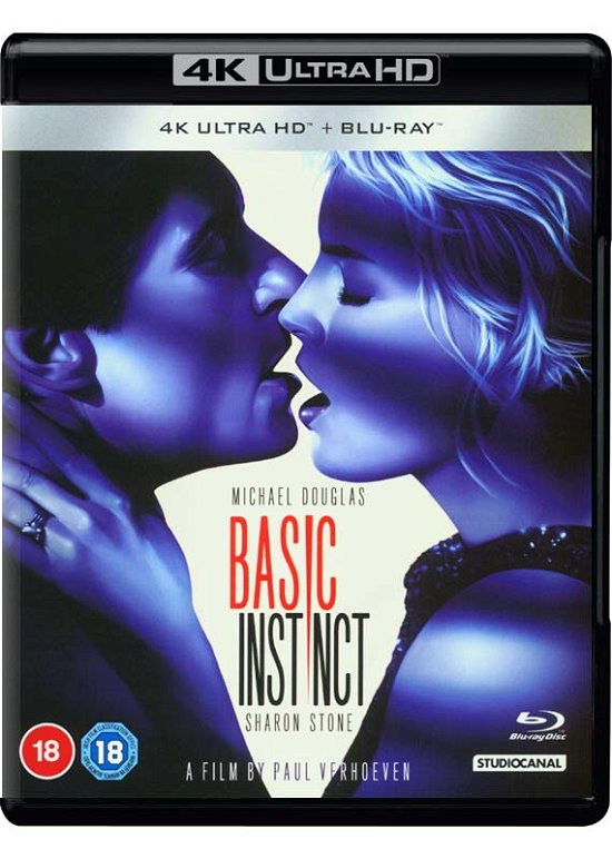 Cover for Basic Instinct · Basic Instinct (New Restoration) (Blu-ray) (2021)