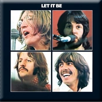 Cover for The Beatles · Let It Be Album Magnet (MERCH) (2014)