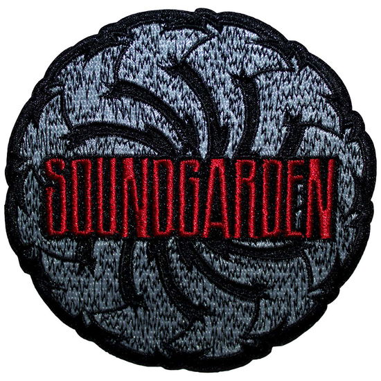 Cover for Soundgarden · Soundgarden Woven Patch: Logo Swirl B&amp;W (Patch) (2024)