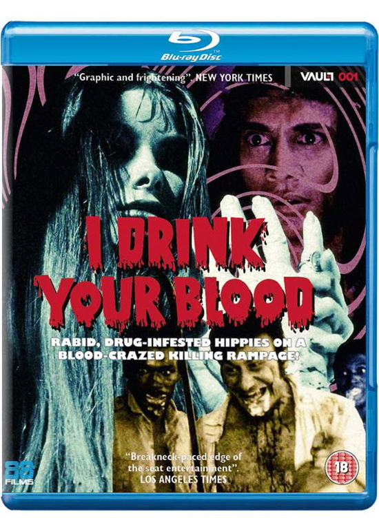 Cover for I Drink Your Blood BD · I Drink Your Blood (Blu-ray) (2017)