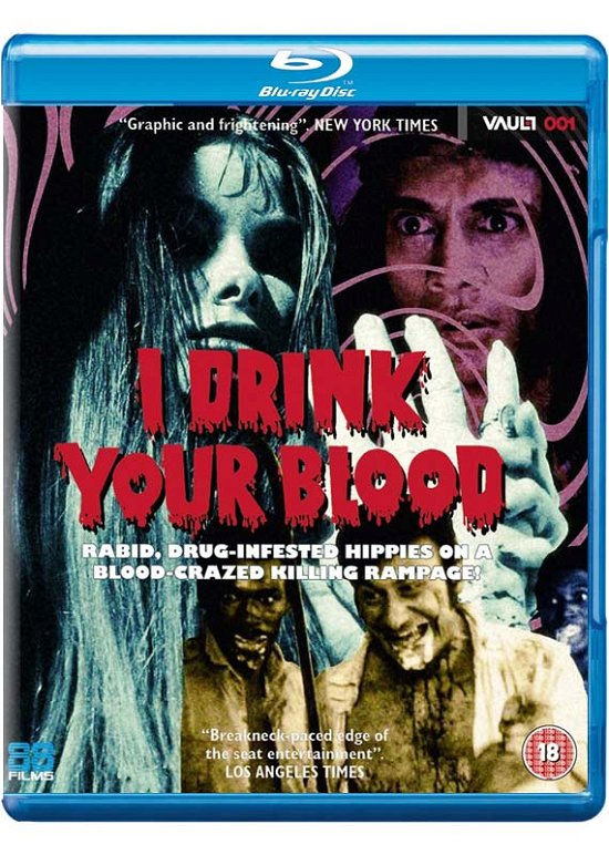 Cover for I Drink Your Blood BD (Blu-ray) (2017)