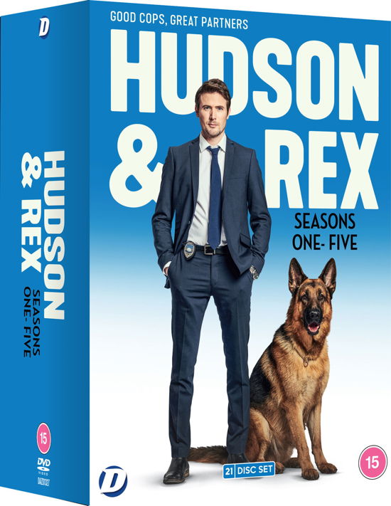 Hudson and Rex Seasons 1 to 5 - Hudson  Rex Season 1-5 - Elokuva - Dazzler - 5060797576299 - maanantai 13. marraskuuta 2023