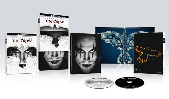 Cover for The Crow (4K UHD + Blu-ray) [Limited Steelbook edition] (2024)