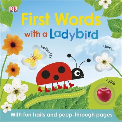 Cover for Dk · First Words with a Ladybird - Learn with a Ladybird (Tavlebog) (2020)