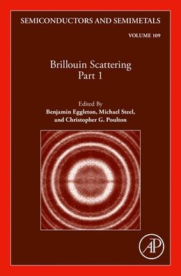 Cover for Benjamin J. Eggleton · Brillouin Scattering Part 1 (Hardcover Book) (2022)