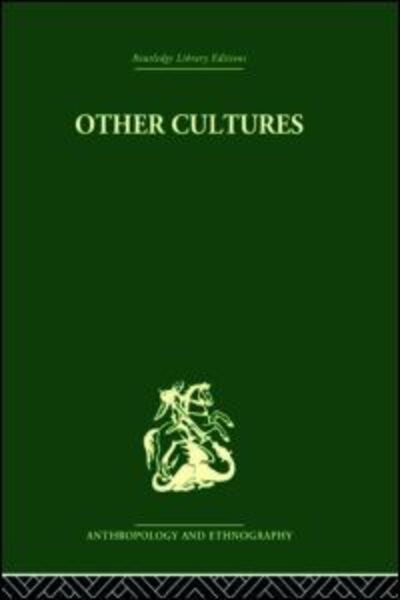 Cover for John Beattie · Other Cultures: Aims, Methods and Achievements in Social Anthropology (Hardcover Book) (2004)