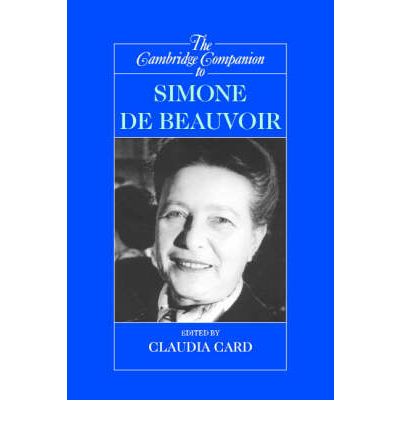 Cover for Claudia Card · The Cambridge Companion to Simone de Beauvoir - Cambridge Companions to Philosophy (Paperback Book) (2003)