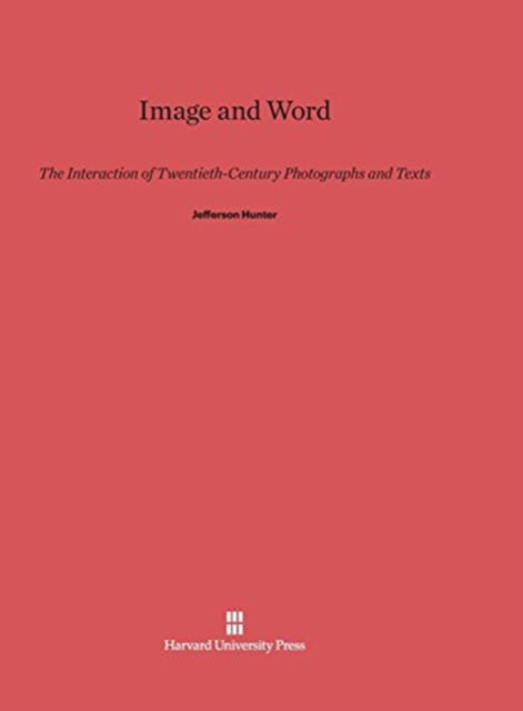 Cover for Jefferson Hunter · Image and Word (Hardcover Book) (1987)