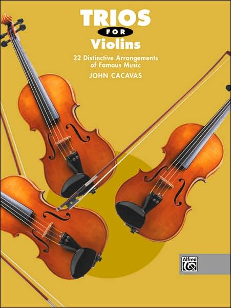 Cover for Trios for violin (Bok) (2015)