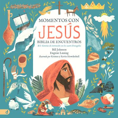 Cover for Bill Johnson · Momentos con Jesús ? Biblia de Encuentros (Hardcover Book) (2021)