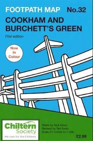 Cover for Nick Moon · Footpath Map No. 32 Cookham and Burchett's Green - Chiltern Society Footpath Maps (Paperback Book) [New edition] (2015)