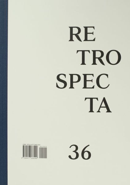 Cover for Nina Rappaport · Retrospecta #36 (Paperback Book) (2014)