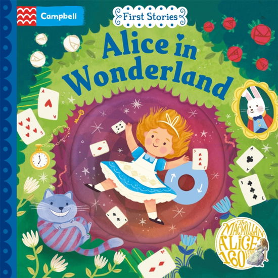 Cover for Campbell Books · Alice in Wonderland: A Push, Pull, Slide Book - Campbell First Stories (Tavlebog) (2025)