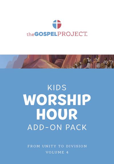 The Gospel Project for Kids: Kids Worship Hour Add-On Pack - Volume 4: From Unity to Division - Lifeway Kids - Książki - Lifeway Church Resources - 9781087758299 - 18 marca 2022