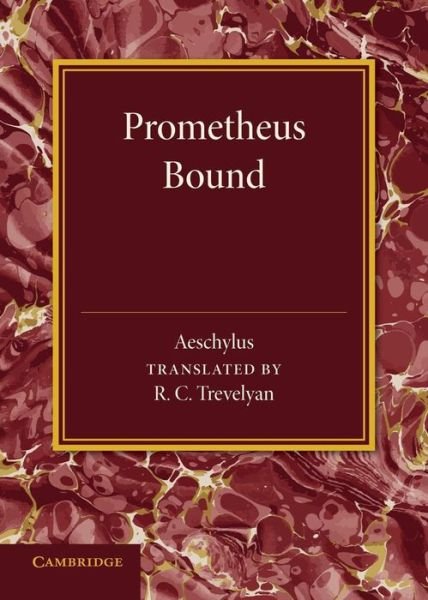 Cover for Aeschylus · Prometheus Bound (Paperback Bog) (2014)