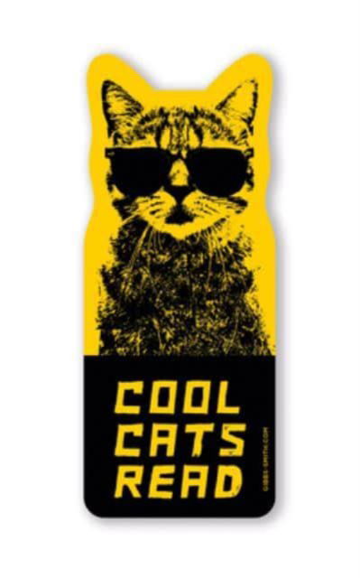 Cover for Gibbs Smith Gift · Cool Cats Read Sticker (Print) (2025)