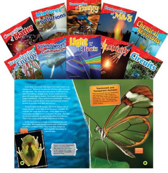 Cover for Teacher Created Materials · Let's Explore Physical Science Grades 4-5, 10-book Set (Informational Text: Exploring Science) (Paperback Bog) (2015)