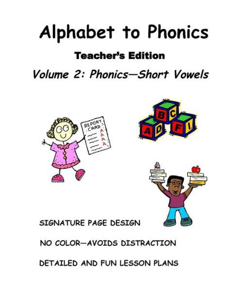 Cover for N J Decandia · Alphabet to Phonics, Teacher's Edition, Volume 2: Volume 2: Phonics (Paperback Bog) (2014)