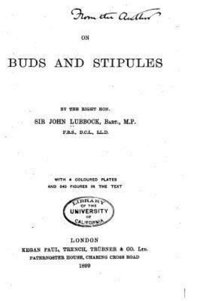 Cover for John Lubbock · On Buds and Stipules (Paperback Book) (2016)