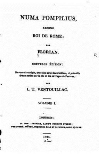 Cover for L T Ventouillac · Numa Pompilius - Second Roi de Rome (Paperback Bog) (2016)