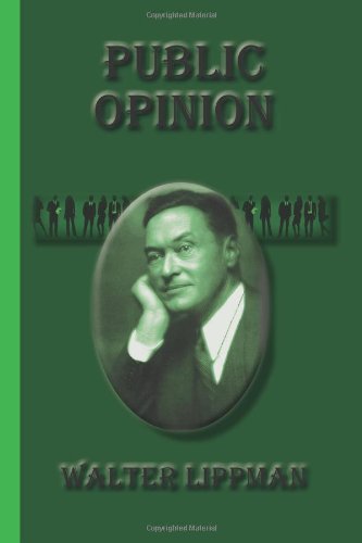 Cover for Walter Lippman · Public Opinion (Paperback Book) (2010)