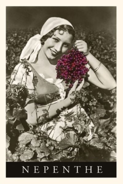 Cover for Found Image Press · Vintage Journal Peasant Woman with Grapes, Nepenthe, California (Book) (2022)