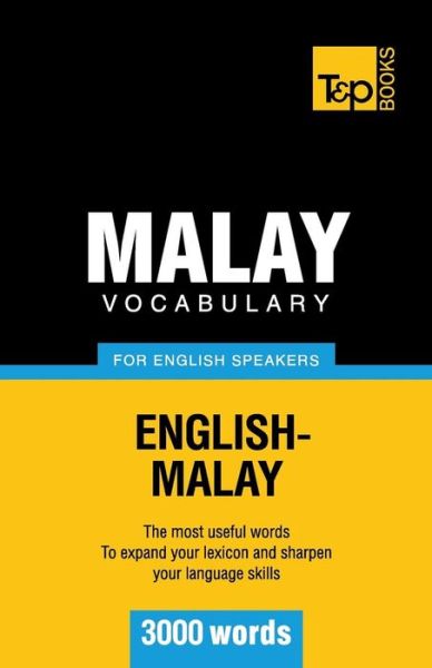 Cover for Victor Pogadaev · Malay vocabulary for English speakers - 3000 words - American English Collection (Paperback Book) (2013)